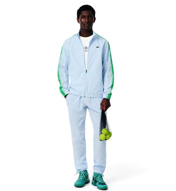 LACOSTE「『メドベージェフ』コートライン4WAYストレッチトラックスーツ セットアップ」|スウェット・ジャージ|