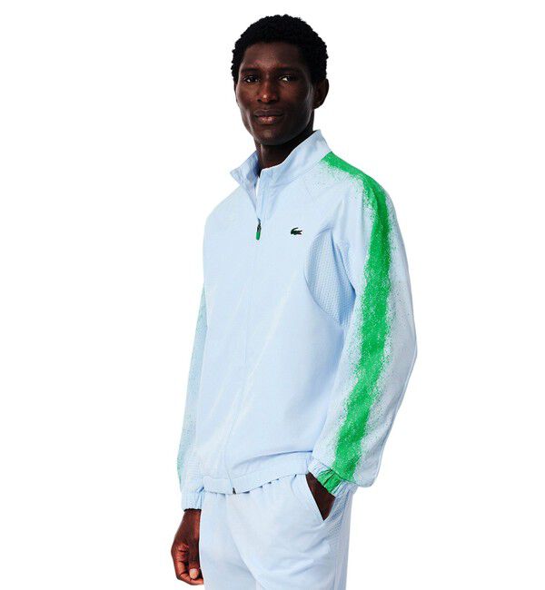 LACOSTE「『メドベージェフ』コートライン4WAYストレッチトラックスーツ セットアップ」|スウェット・ジャージ|