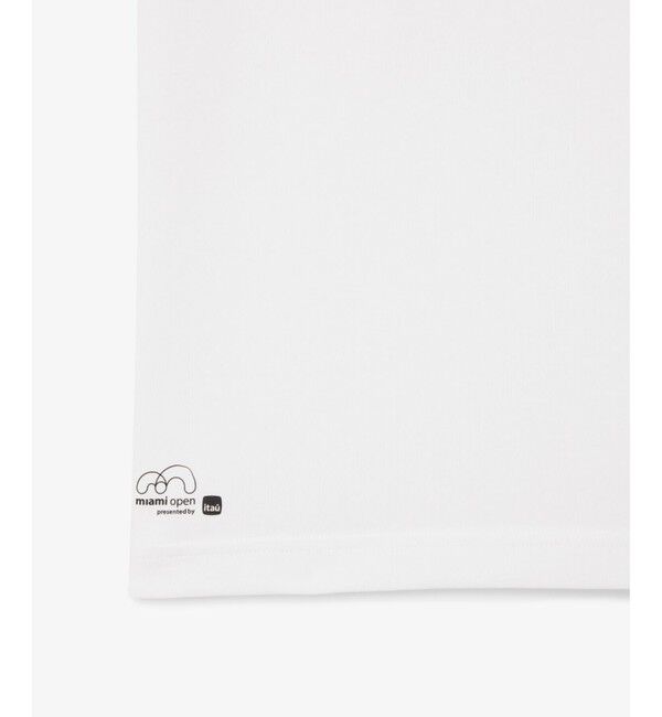 LACOSTE「2025マイアミオープンバックプリントTシャツ」|Tシャツ・カットソー|