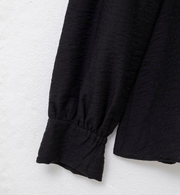 NOLLEY'S「ウォッシャブルシアーボウタイ2WAYブラウス」|シャツ・ブラウス|