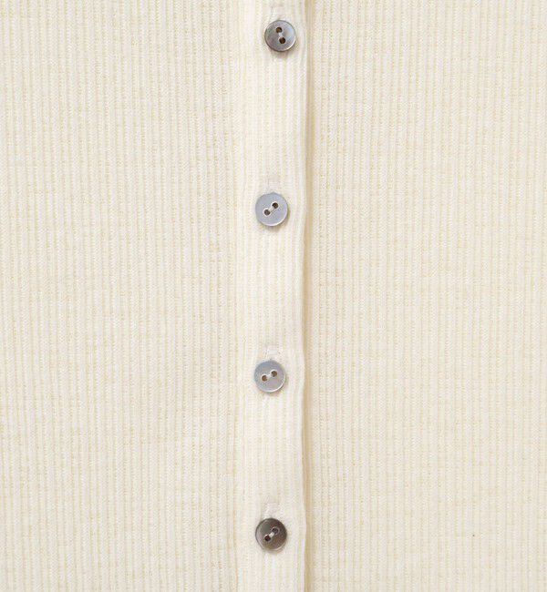 NOLLEY'S「ウォッシャブルナチュラルテレコ2WAYカーデ」|カーディガン|