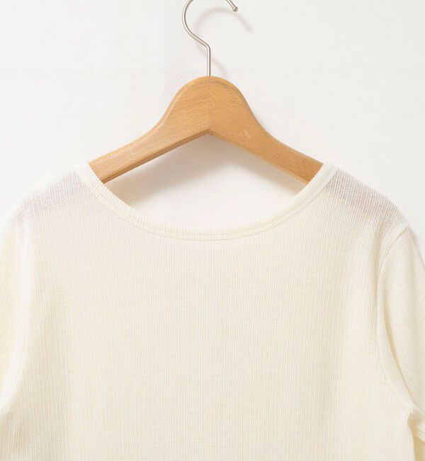 NOLLEY'S「ウォッシャブルナチュラルテレコ2WAYカーデ」|カーディガン|