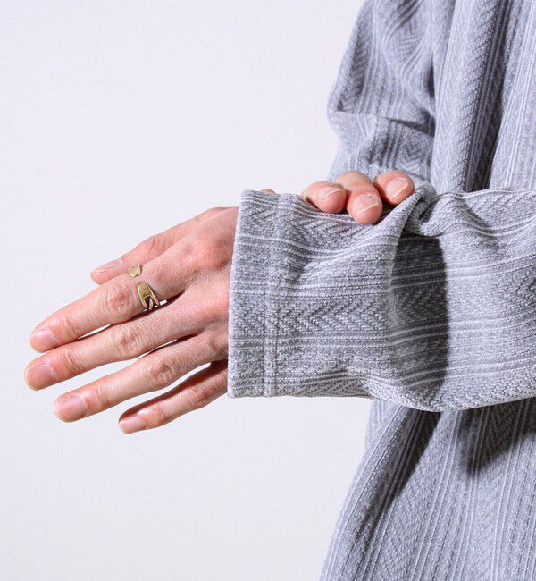 GLOSTER「【上品な光沢感】シェニールフェイクレイヤードカットソー」|Tシャツ・カットソー|