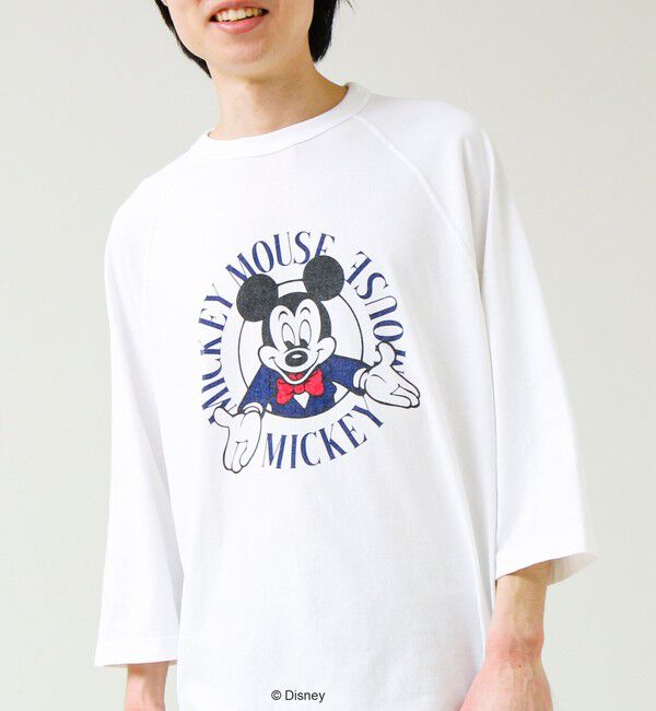GLOSTER「【GOOD ROCK SPEED】MICKEY ラグランTシャツ」|Tシャツ・カットソー|