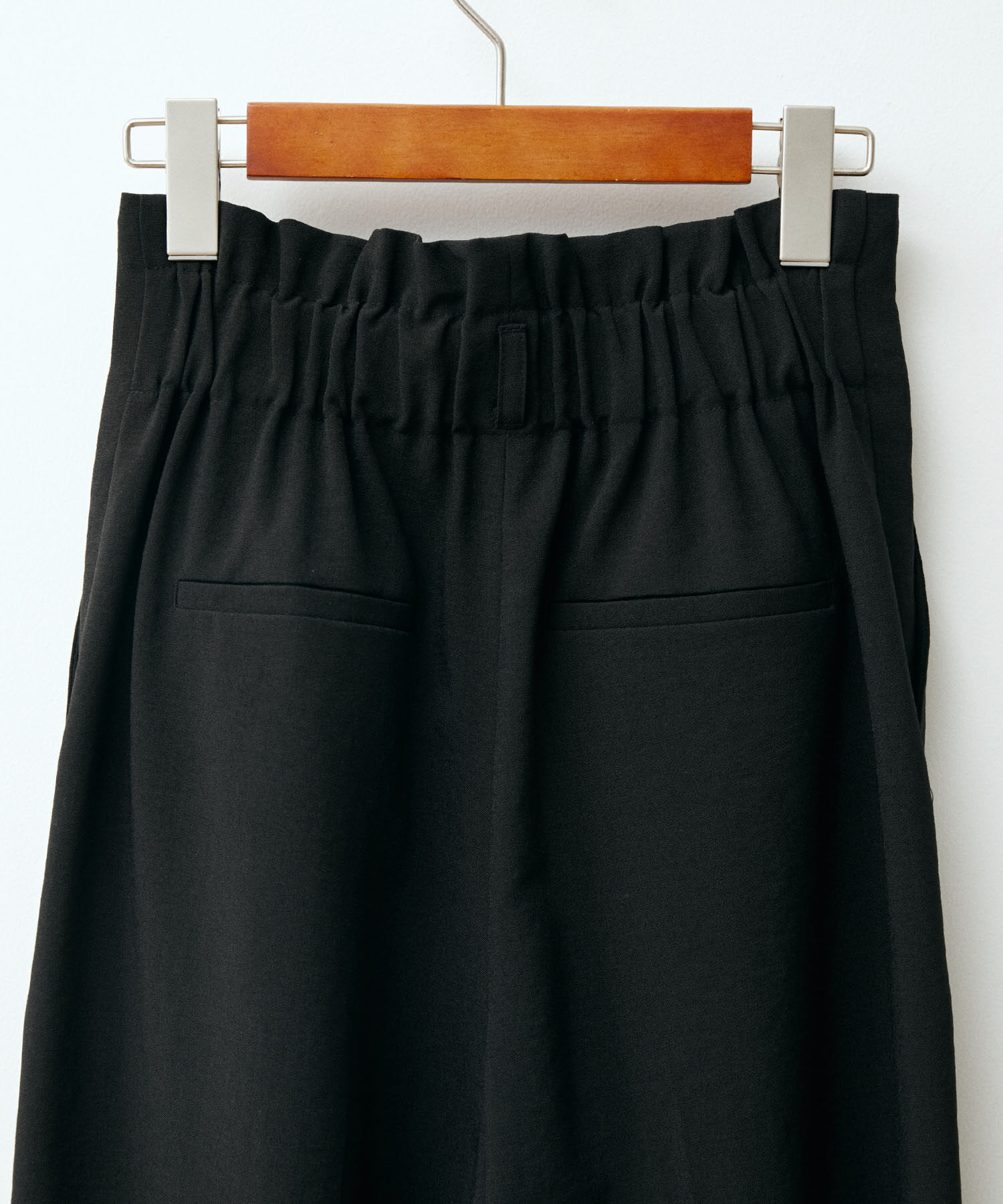 VIS「【接触冷感・洗える】美easy Dカンベルト付きワイドパンツ【セットアップ対応】」|スラックス|