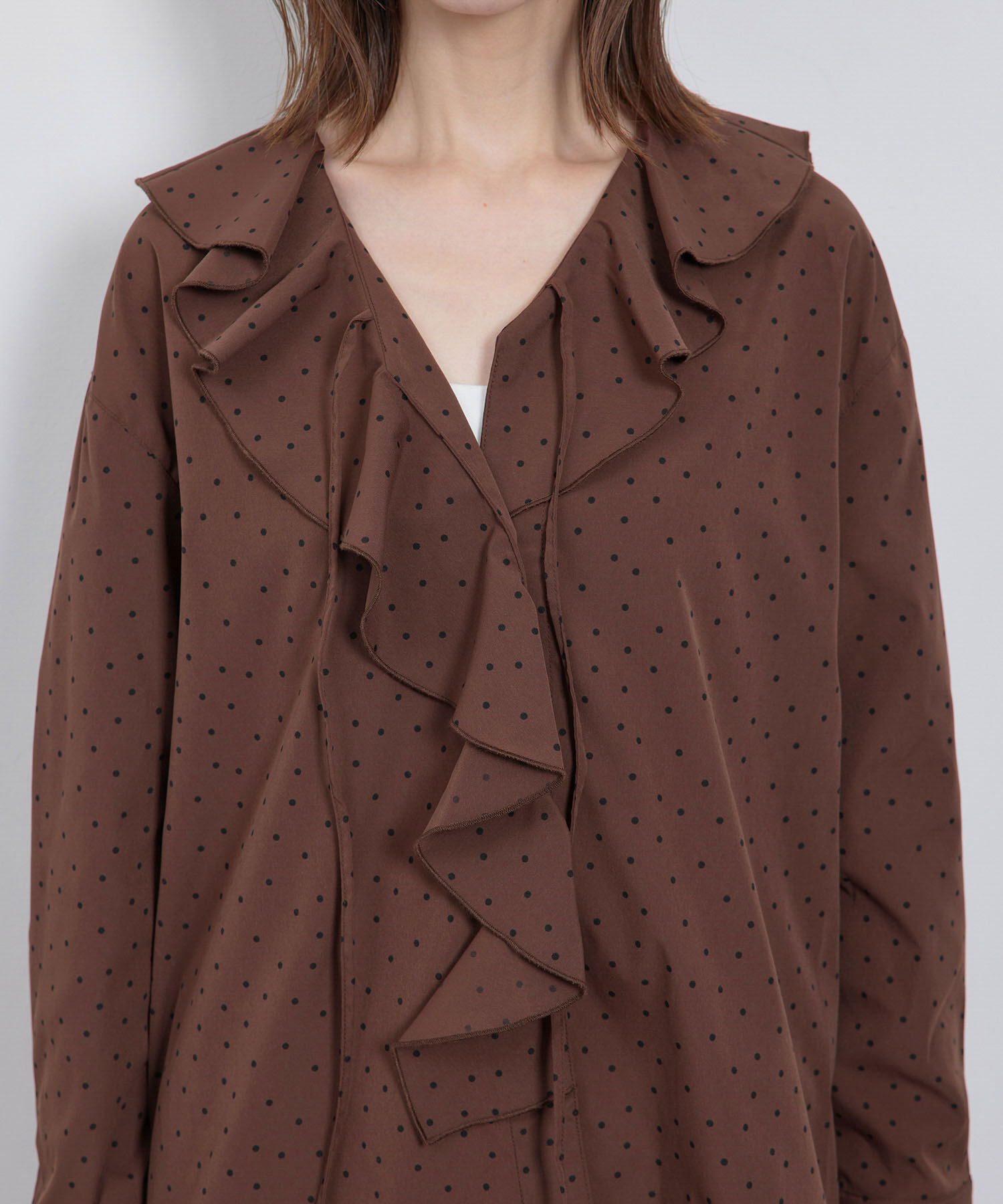 Rope&rsquo;Picnic「ラッフルブラウス」|シャツ・ブラウス|