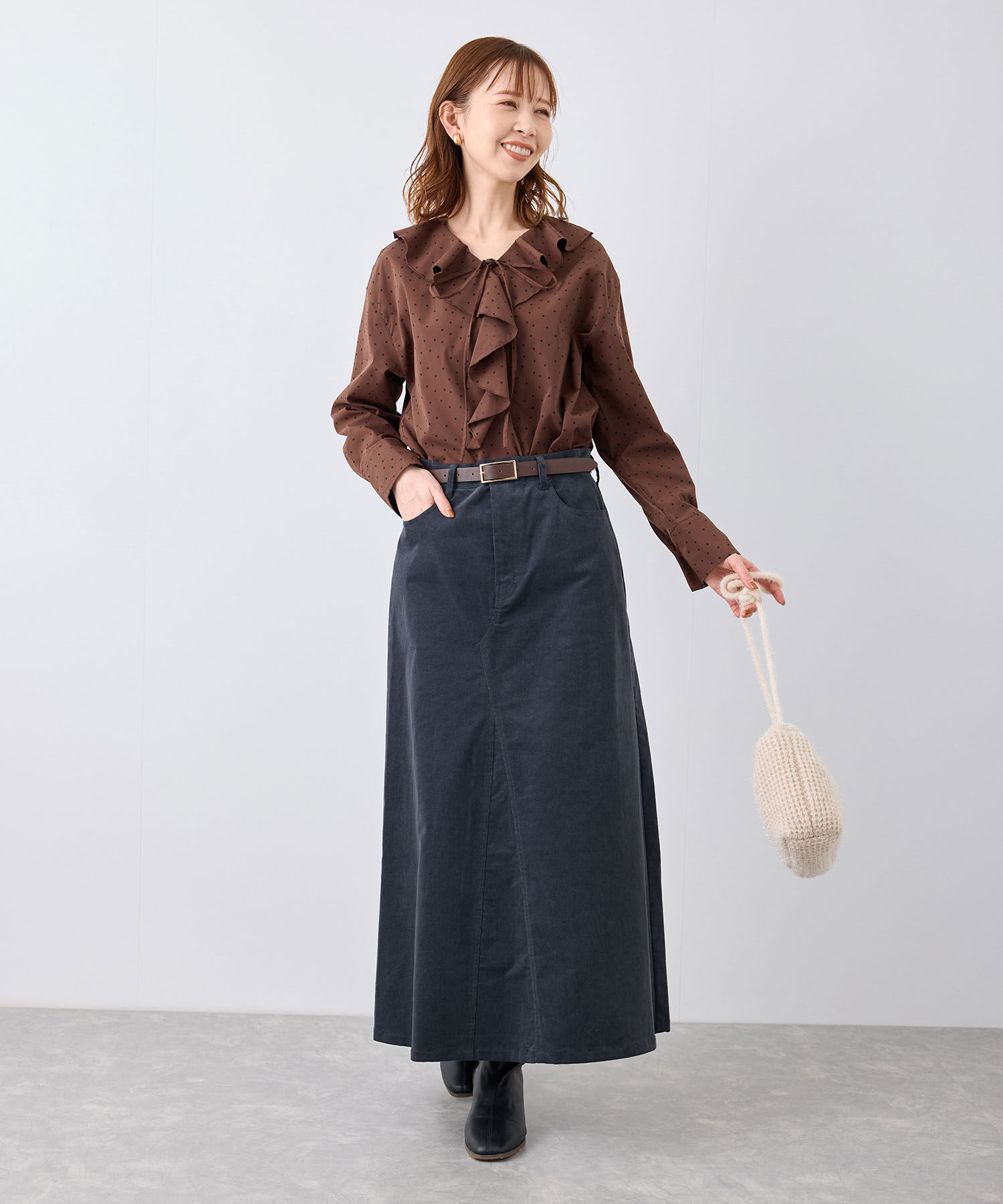 Rope&rsquo;Picnic「ラッフルブラウス」|シャツ・ブラウス|