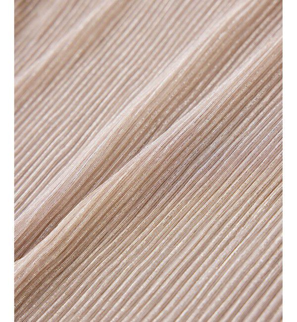 Rope&rsquo;Picnic「ラメシアープリーツトップス」|Tシャツ・カットソー|