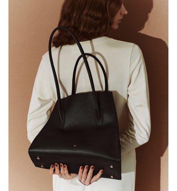 ADAM ET ROPE'「PFT Spread Large_シュリンク」|トートバッグ|ブラック(01)