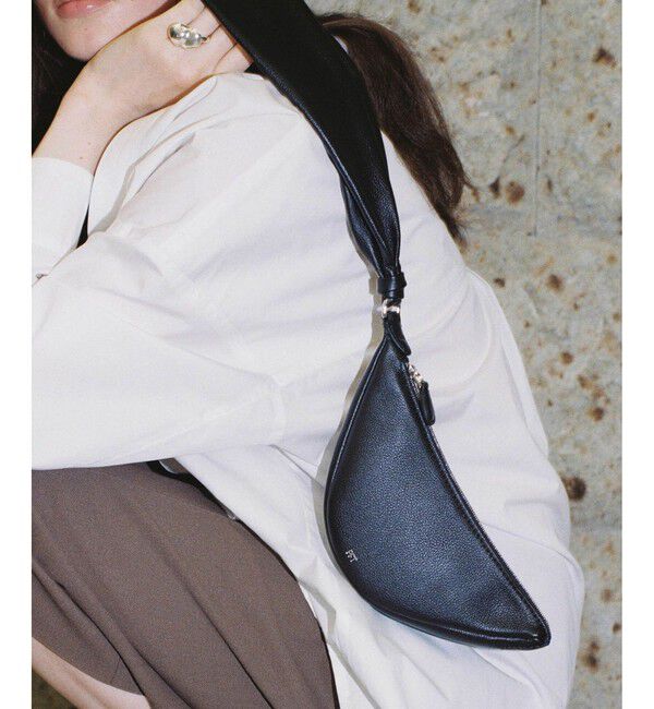 ADAM ET ROPE'「【PFT】Tori Clutch Bag」|クラッチバッグ|ブラック(01)