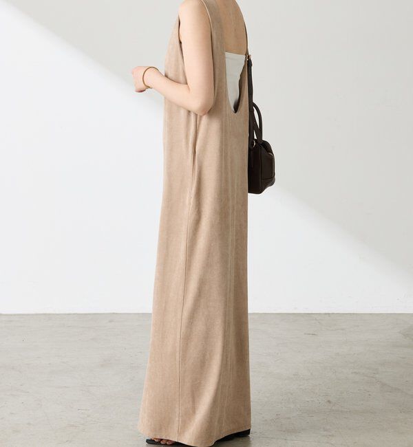  「スエードライクジャンパースカート」|ワンピース|