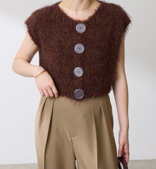  「【TRICOTS JEANMARC/トリコ・ジャンマルク別注】ニットベスト」|ニット・セーター|