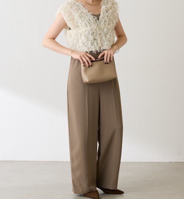  「チュールフリンジセットロンパース」|ワンピース|