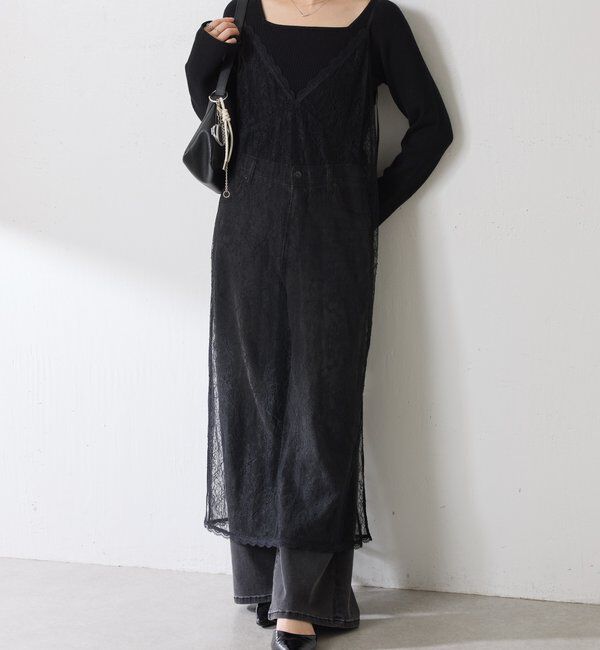  「2WAYレースキャミワンピース」|ワンピース|