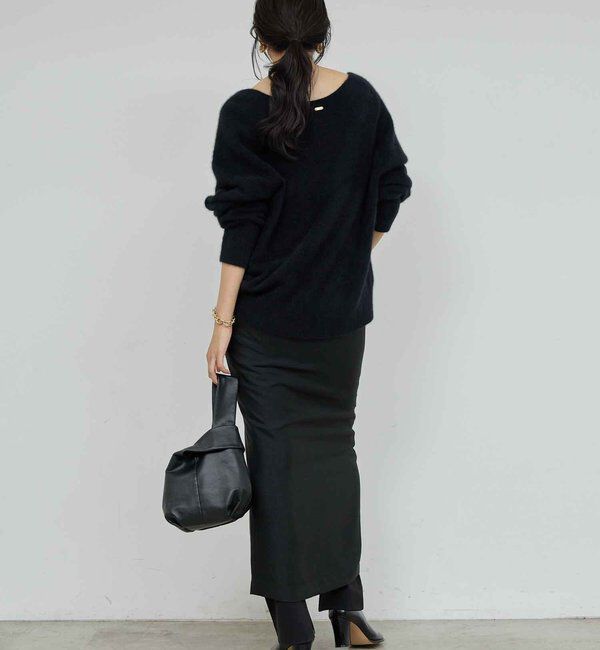  「アセテートツイルスカート」|スカート|