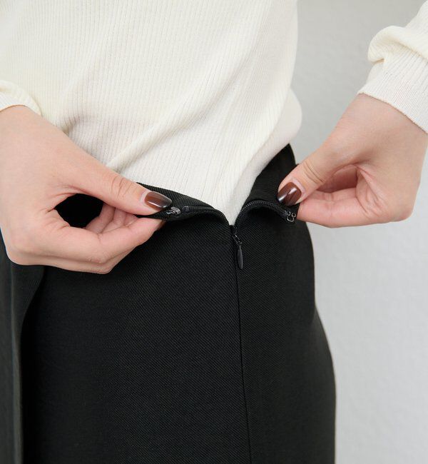  「アセテートツイルスカート」|スカート|