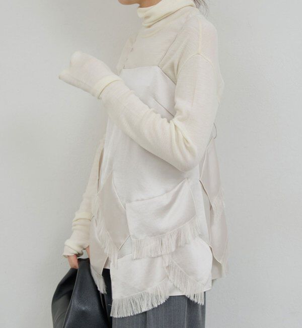  「フリンジサテンキャミ」|シャツ・ブラウス|