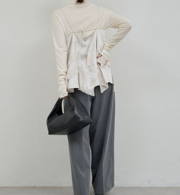  「フリンジサテンキャミ」|シャツ・ブラウス|