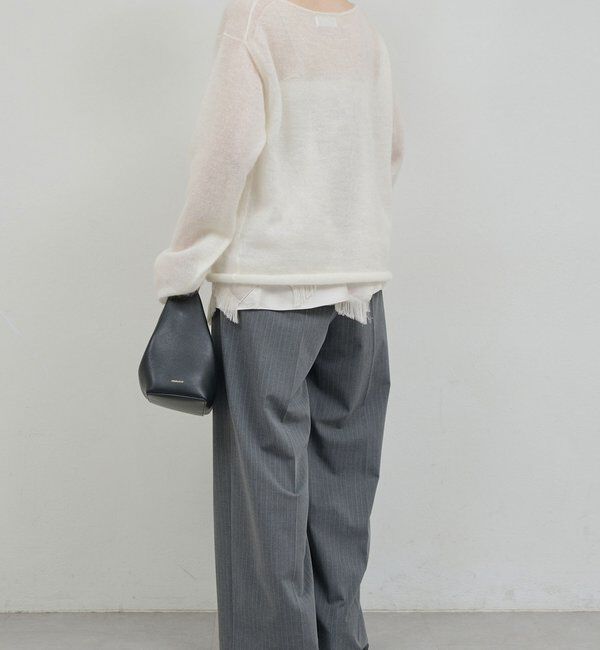  「シアーモヘアプルオーバー」|ニット・セーター|