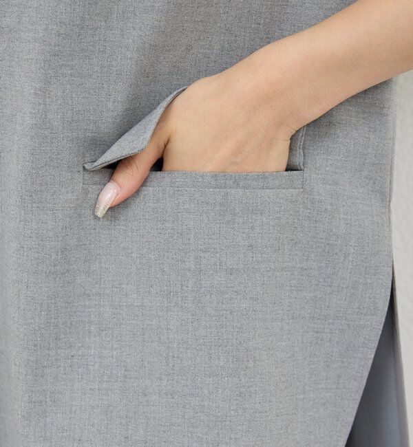  「【セットアップ対応】スキッパージレ」|シャツ・ブラウス|