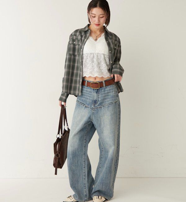  「チェックウエスタンシャツ」|シャツ・ブラウス|