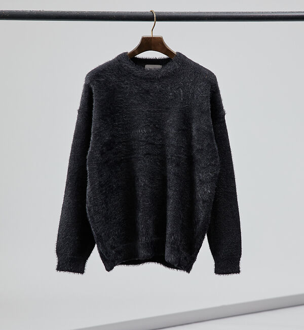 ABAHOUSE「【AH ABAHOUSE】シャギー ニット プルオーバー【ユニセックス着用可】」|ニット・セーター|