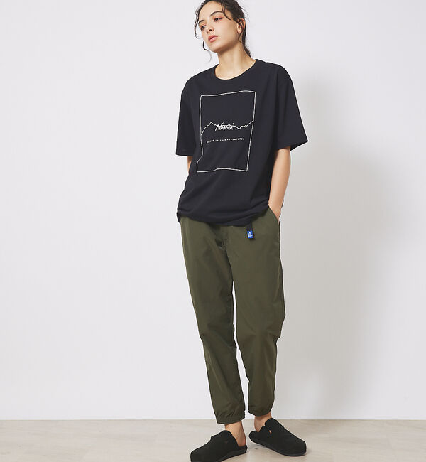 ABAHOUSE「【NANGA/ナンガ】DRY MIX FRAME LOGO T/ドライミックス/」|Tシャツ・カットソー|