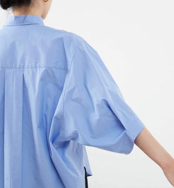 Liesse「袖タックワイドシャツ」|シャツ・ブラウス|