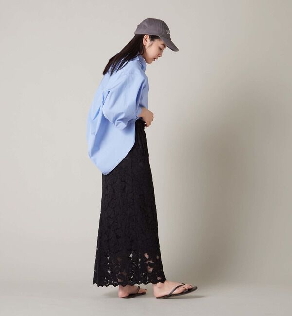 Liesse「袖タックワイドシャツ」|シャツ・ブラウス|