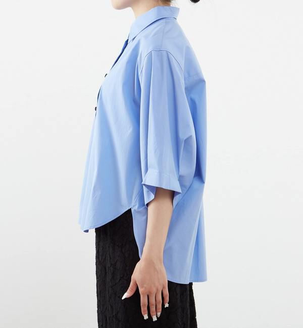 Liesse「袖タックワイドシャツ」|シャツ・ブラウス|