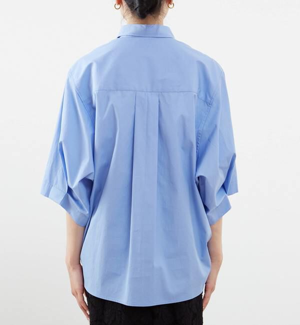 Liesse「袖タックワイドシャツ」|シャツ・ブラウス|