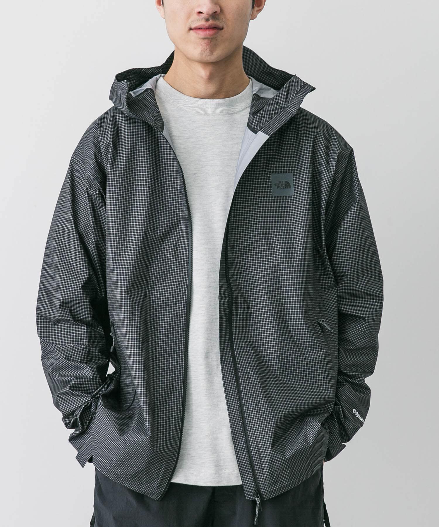 URBAN RESEARCH DOORS「THE NORTH FACE　Enride Rain Jacket」|ノーカラーコート|ブラック