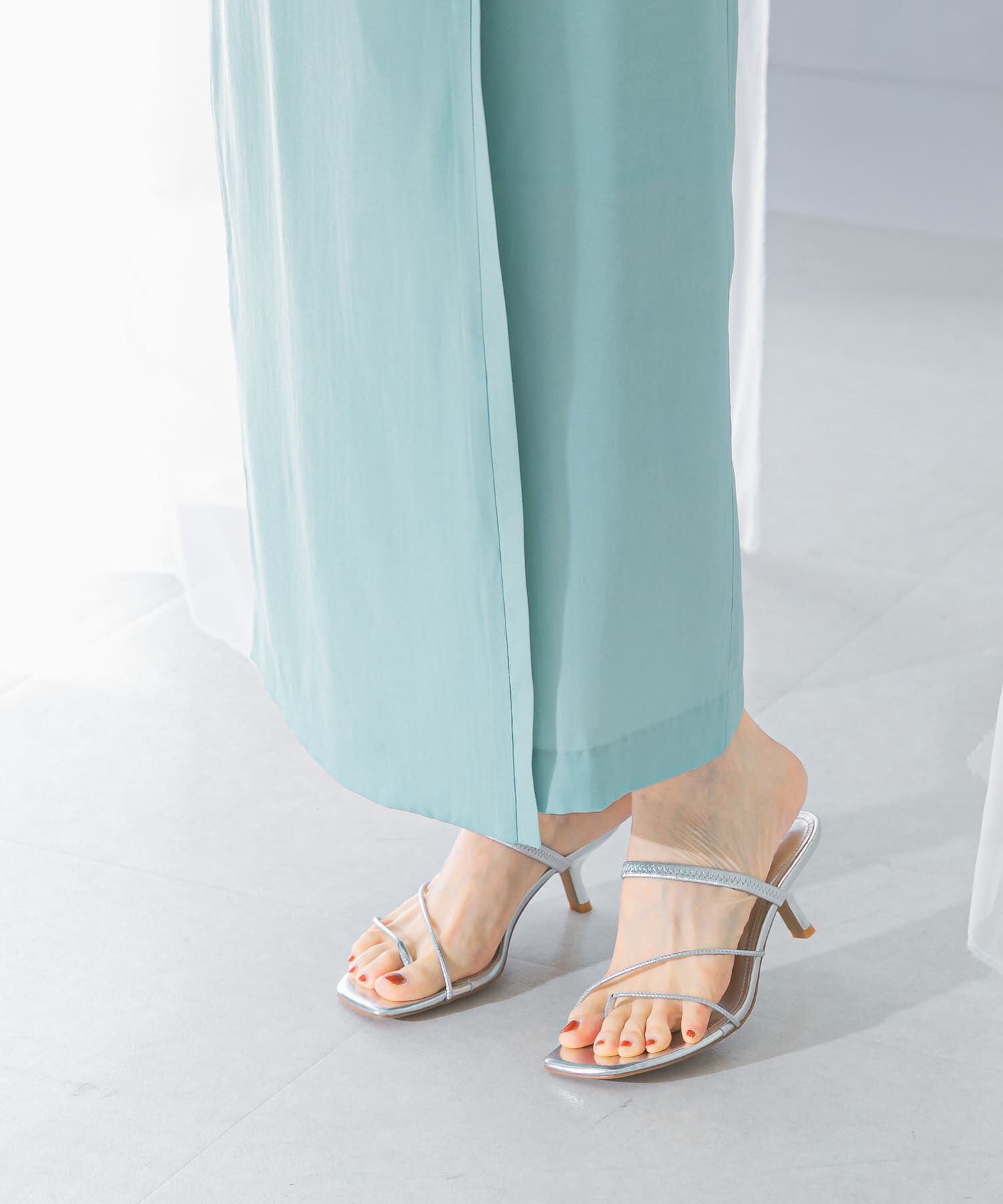 URBAN RESEARCH ROSSO「ラップデザインスカート」|スカート|