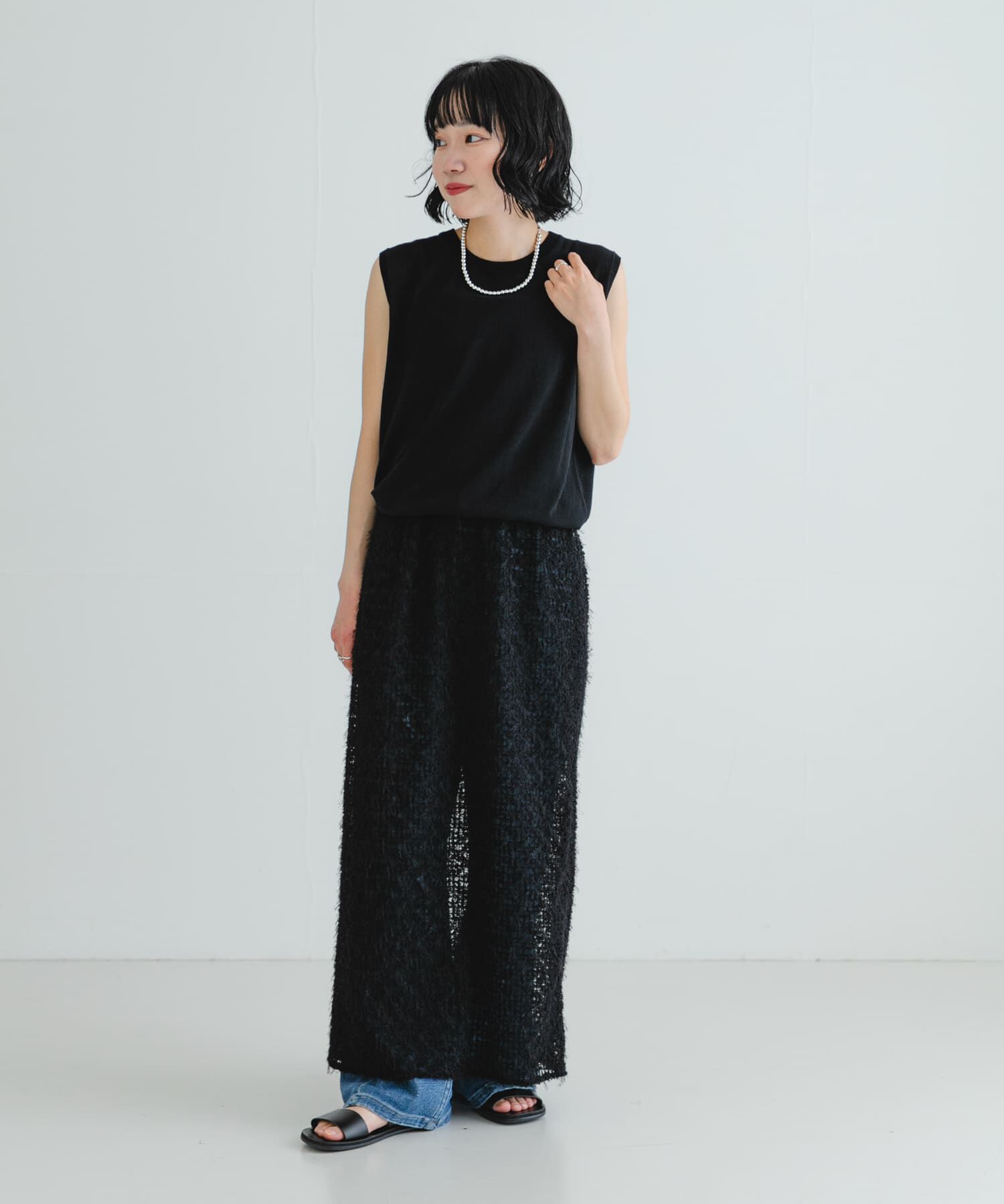 URBAN RESEARCH「シアージャガードストレートスカート」|スカート|