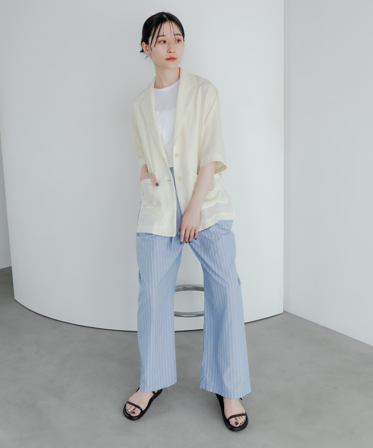 URBAN RESEARCH「『接触冷感』Naiaアセテートハーフスリーブジャケット」|その他|