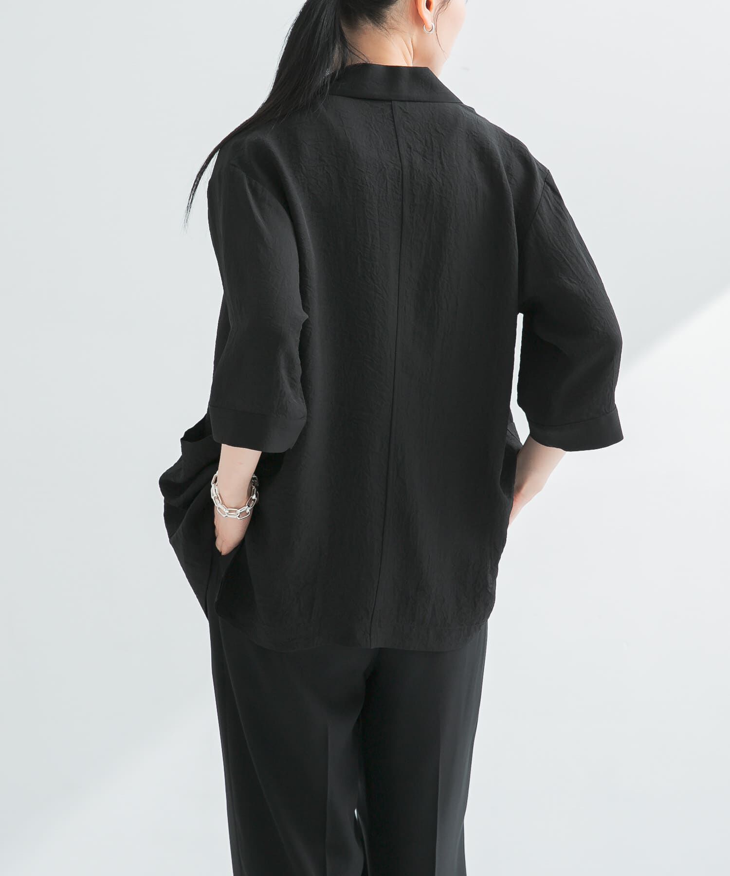 URBAN RESEARCH「『接触冷感』Naiaアセテートハーフスリーブジャケット」|その他|