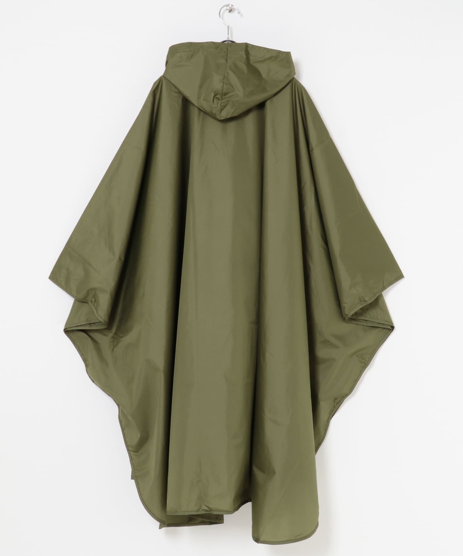 SMELLY「Wpc.　ユニセックス バイカラーパッカブルポンチョ」|ポンチョ・ケープ|