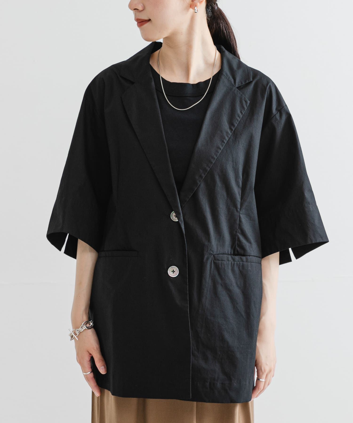 URBAN RESEARCH「コットンハーフスリーブジャケット」|その他|