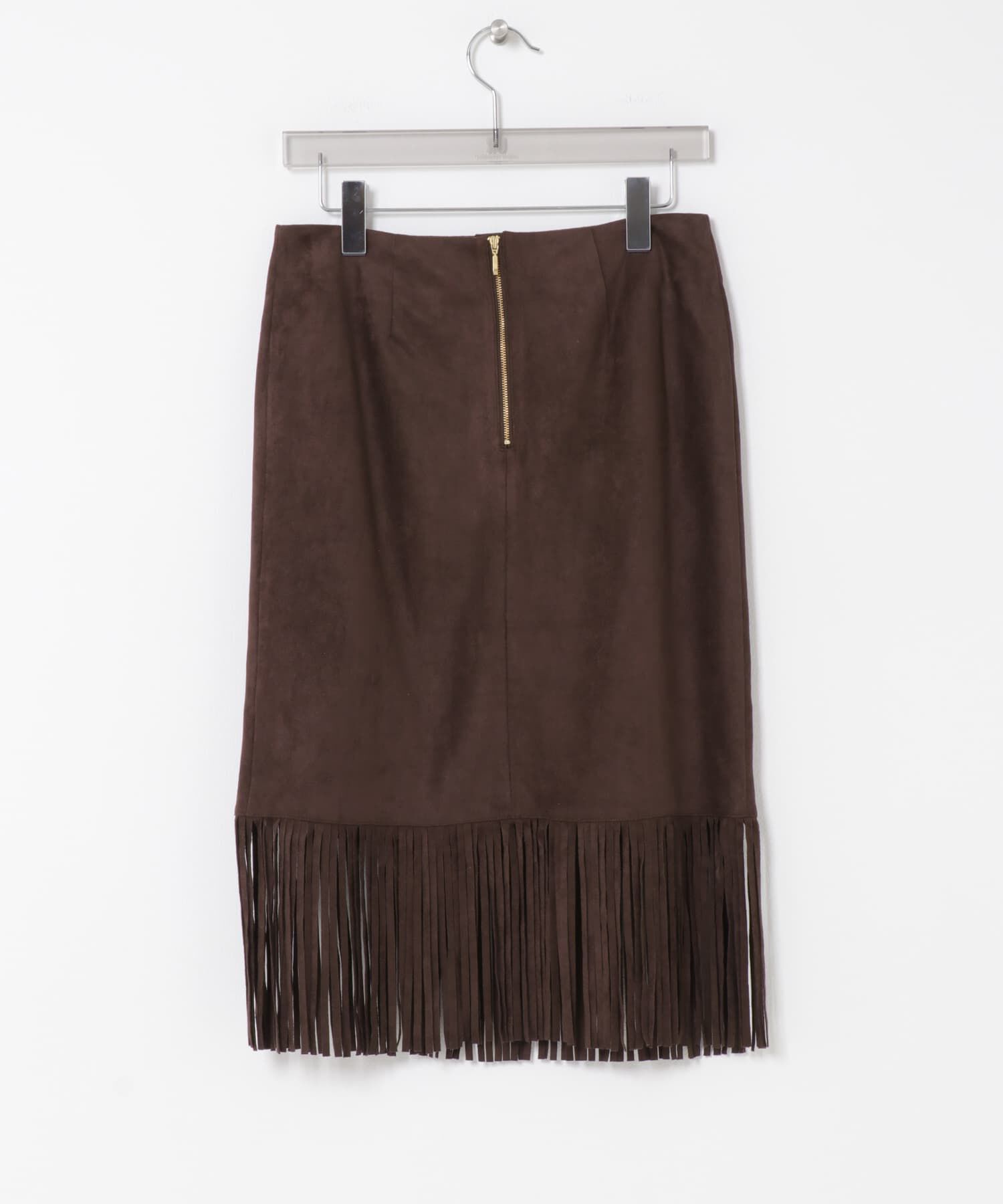 URBAN RESEARCH「スエードライクフリンジスカート」|スカート|