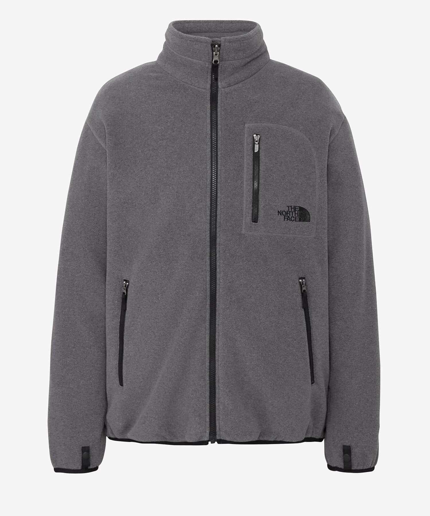 URBAN RESEARCH DOORS「THE NORTH FACE　Field Fleece Jacket」|ノーカラーコート|グレー