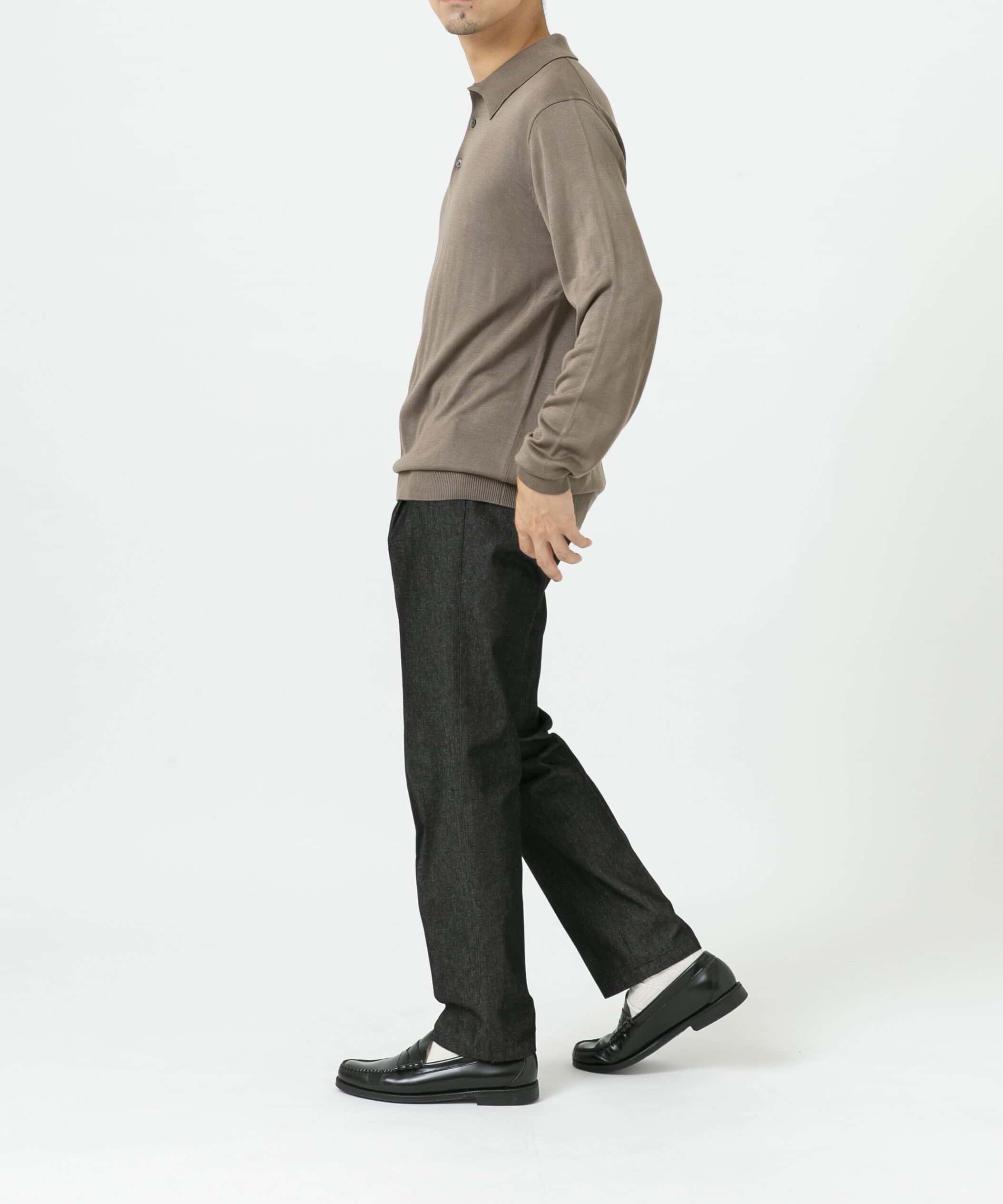 URBAN RESEARCH ROSSO「『XLサイズあり』『UR TECH』ハイゲージニットポロシャツ」|ニット・セーター|