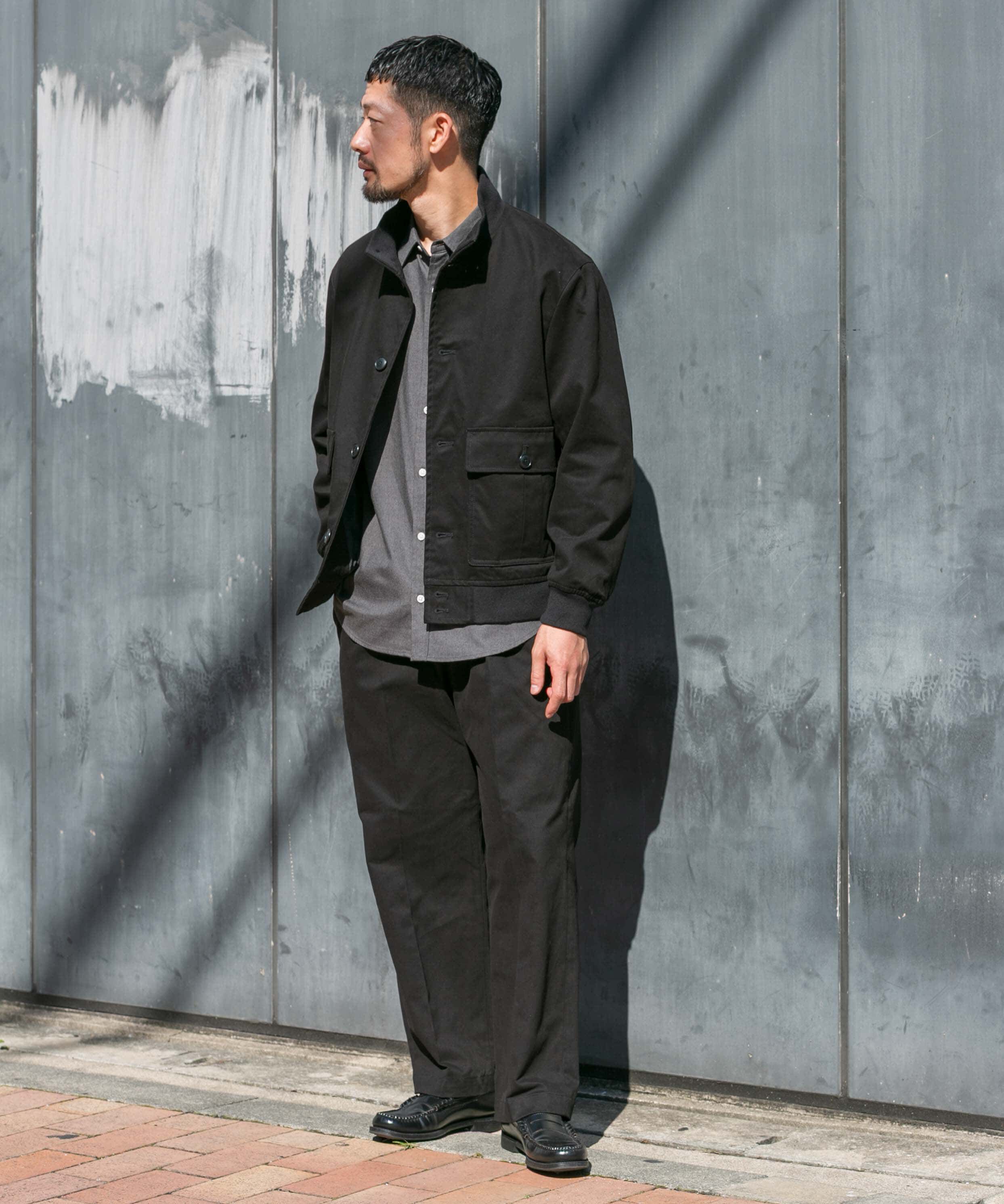 URBAN RESEARCH ROSSO「『XLサイズあり』バルスターモールスキンブルゾン」|ブルゾン・スタジャン|