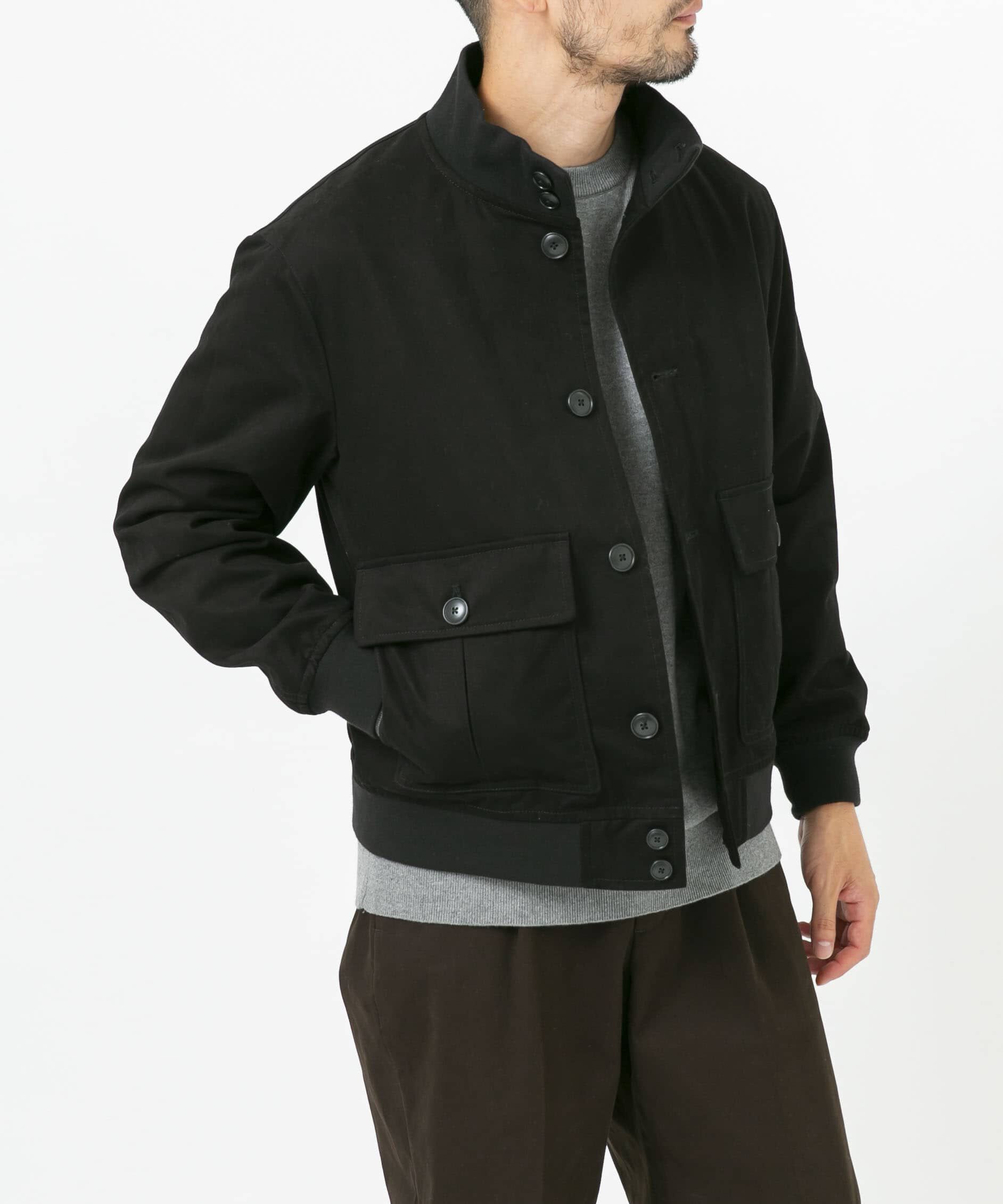 URBAN RESEARCH ROSSO「『XLサイズあり』バルスターモールスキンブルゾン」|ブルゾン・スタジャン|