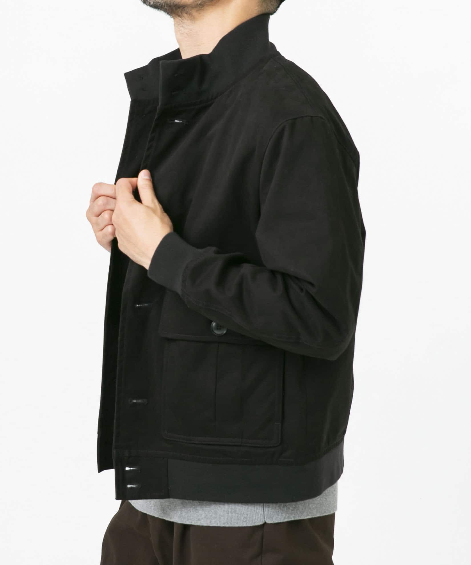 URBAN RESEARCH ROSSO「『XLサイズあり』バルスターモールスキンブルゾン」|ブルゾン・スタジャン|