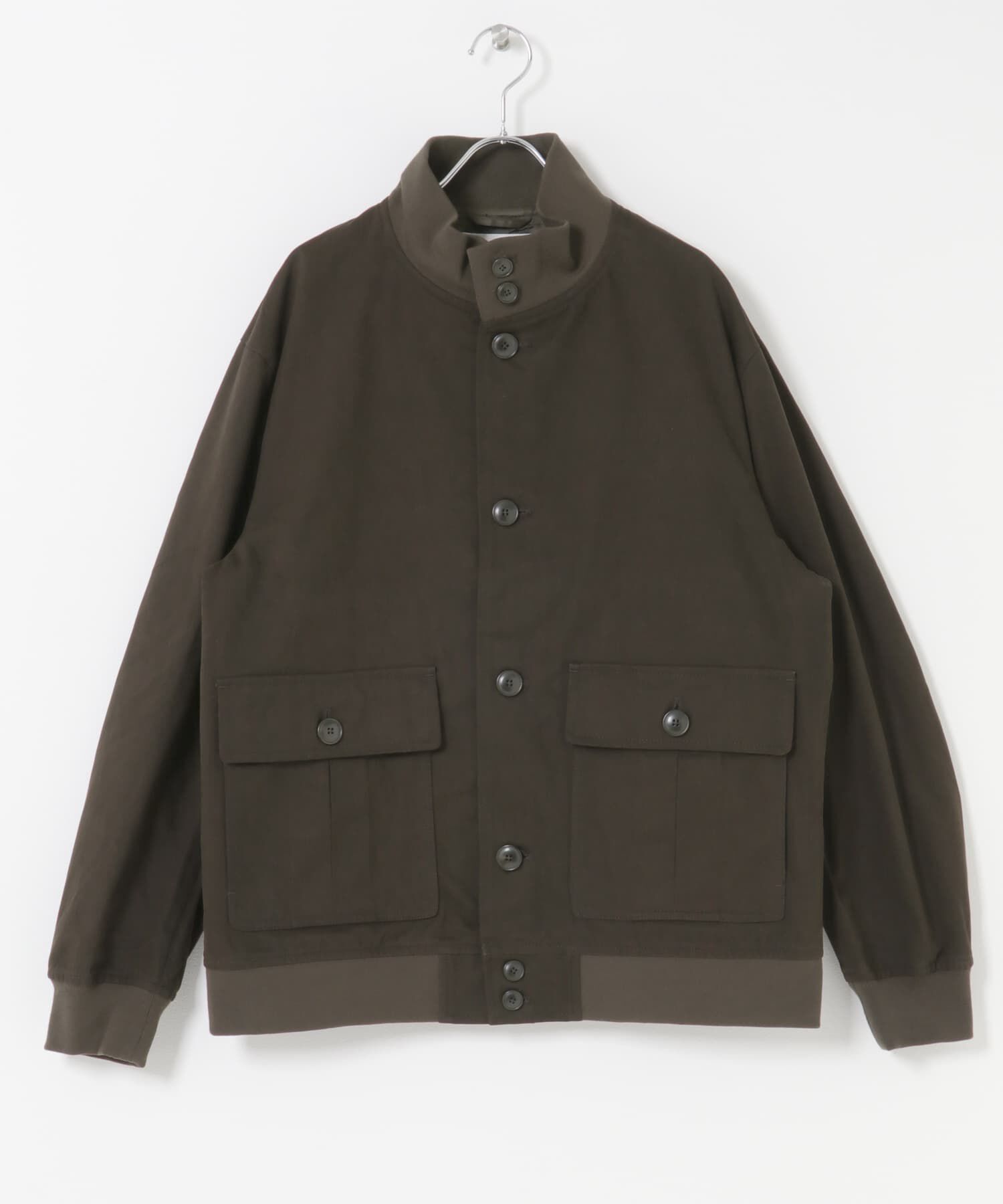 URBAN RESEARCH ROSSO「『XLサイズあり』バルスターモールスキンブルゾン」|ブルゾン・スタジャン|