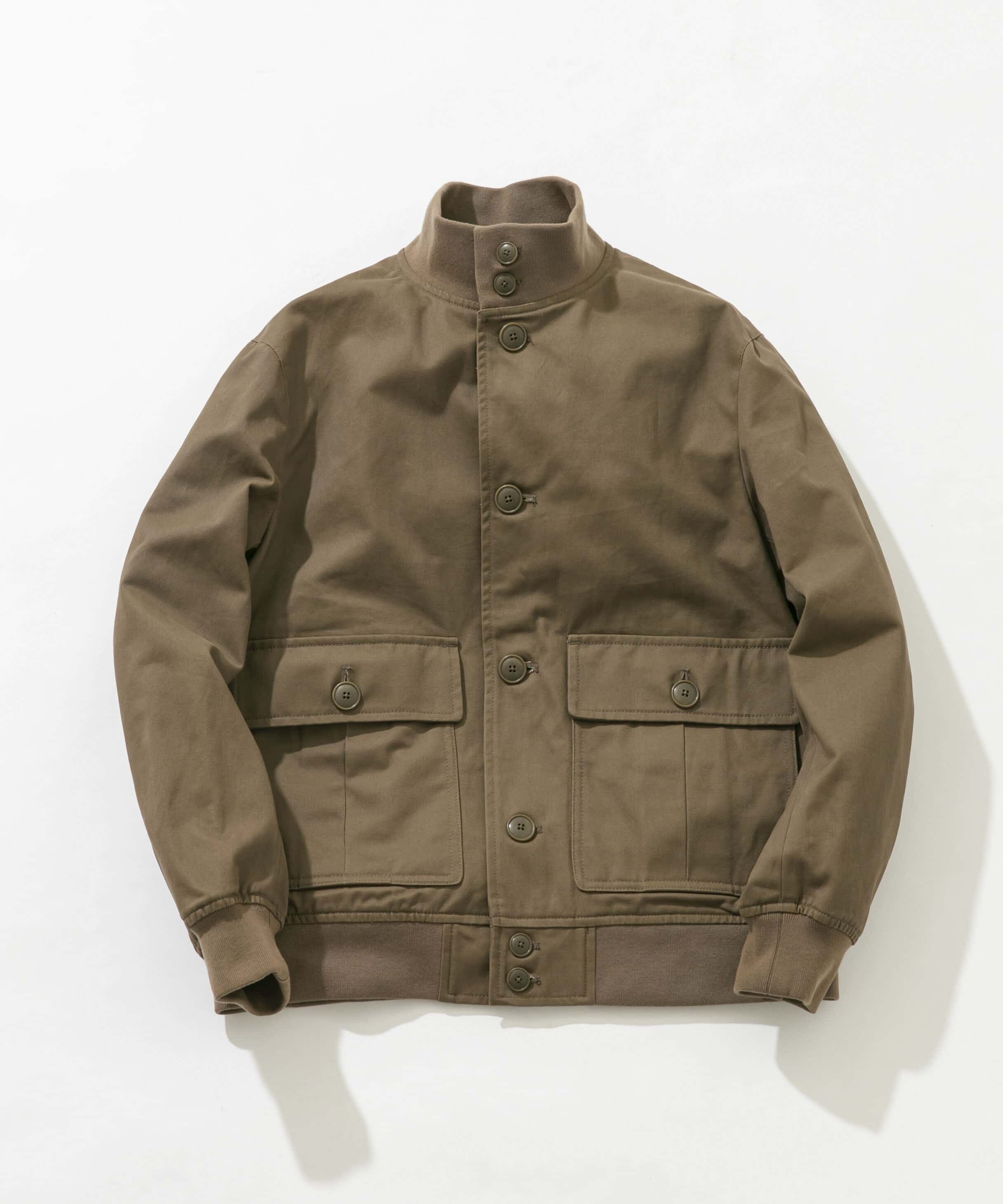 URBAN RESEARCH ROSSO「『XLサイズあり』バルスターモールスキンブルゾン」|ブルゾン・スタジャン|