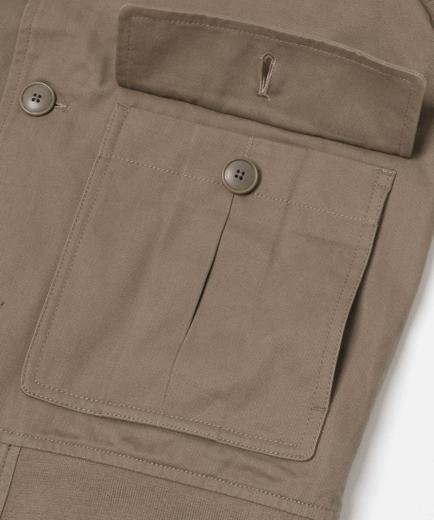 URBAN RESEARCH ROSSO「『XLサイズあり』バルスターモールスキンブルゾン」|ブルゾン・スタジャン|