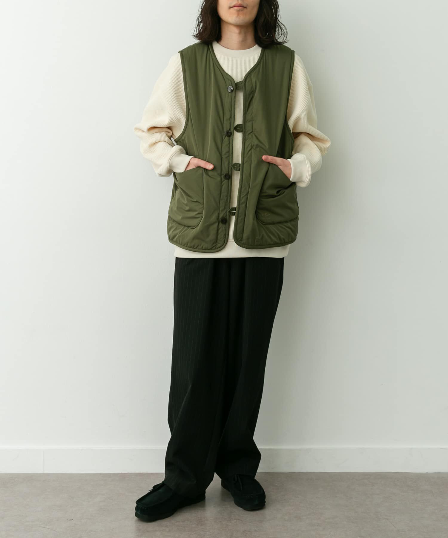 Sonny Label 「ARMY TWILL　Weather Reversible Vest」|ベスト・ジレ|