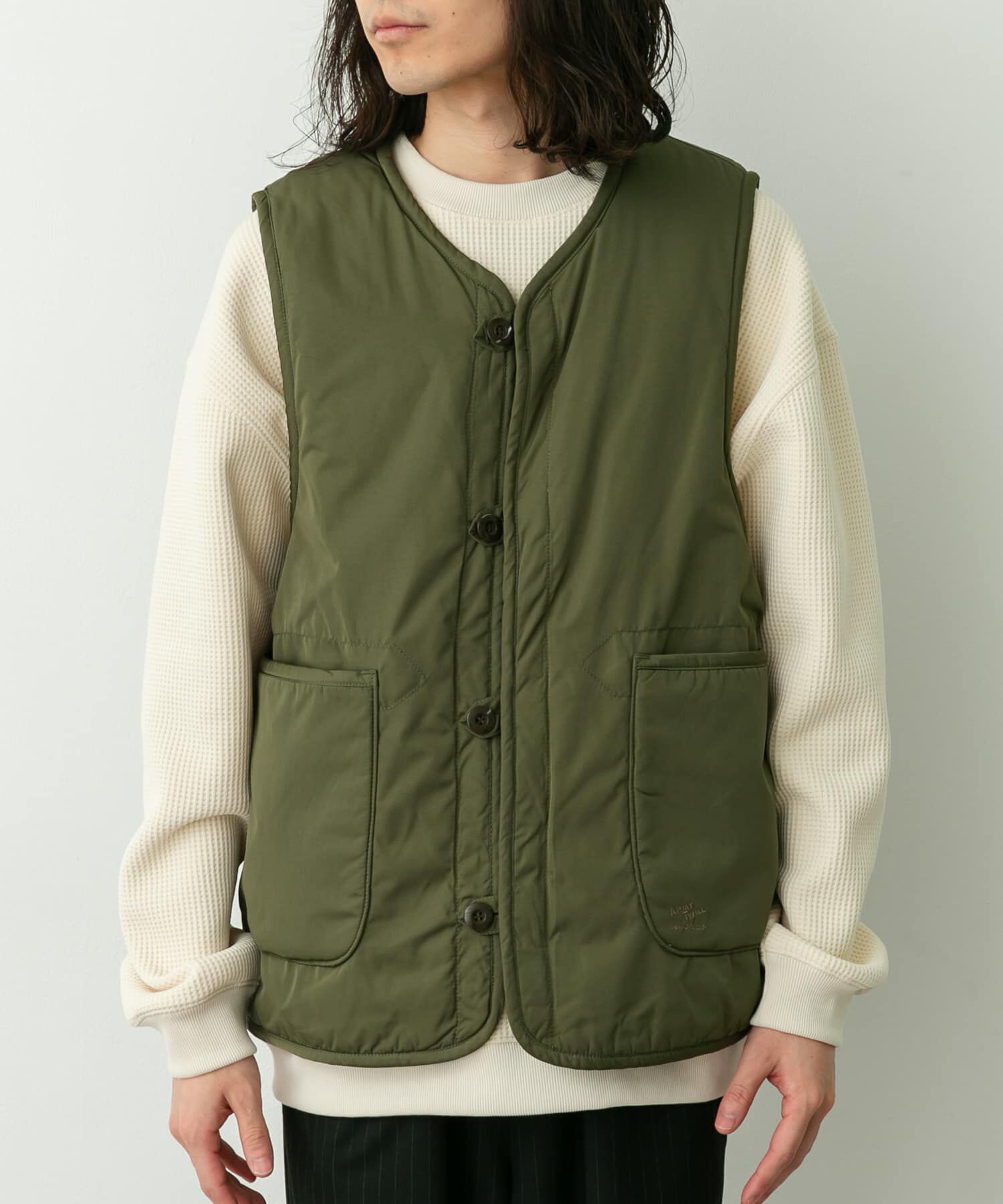 Sonny Label 「ARMY TWILL　Weather Reversible Vest」|ベスト・ジレ|