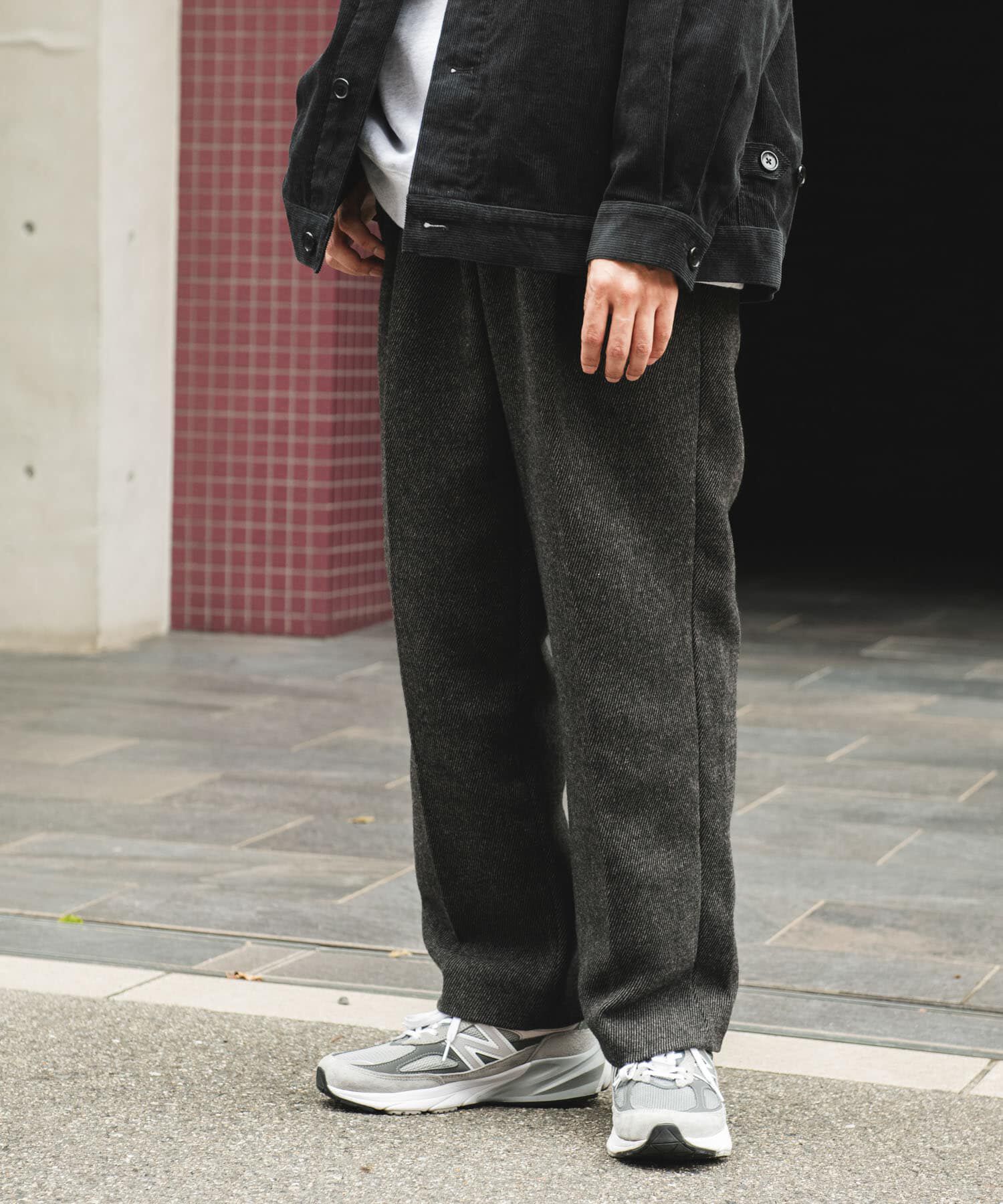 URBAN RESEARCH DOORS「『UR TECH』完声/暖 2タックワイドパンツ」|その他|